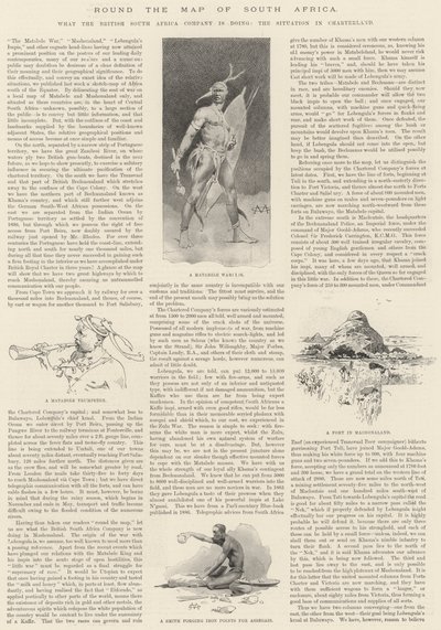 Round the Map of South Africa by Charles Auguste Loye
